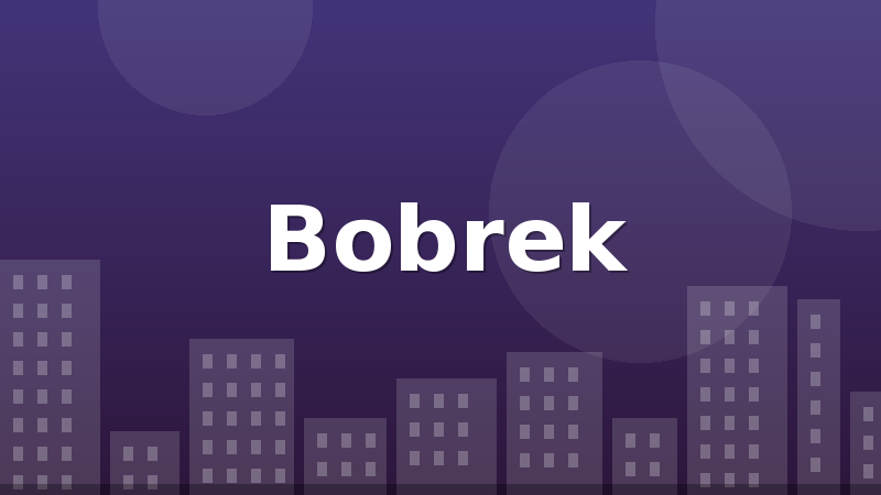 Bobrek