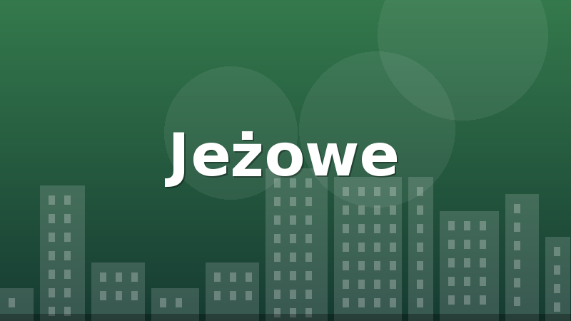 Jeżowe
