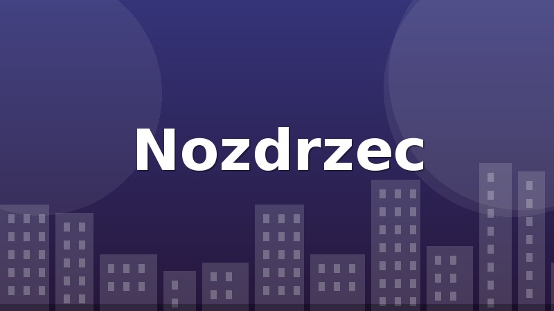 Nozdrzec