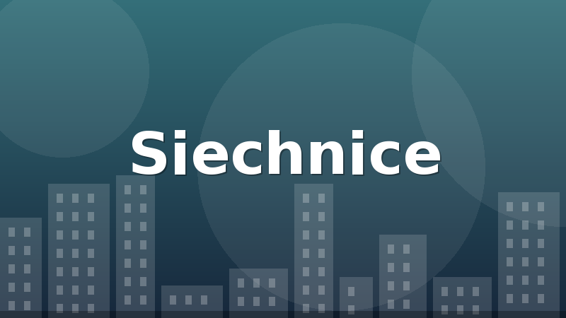 Siechnice