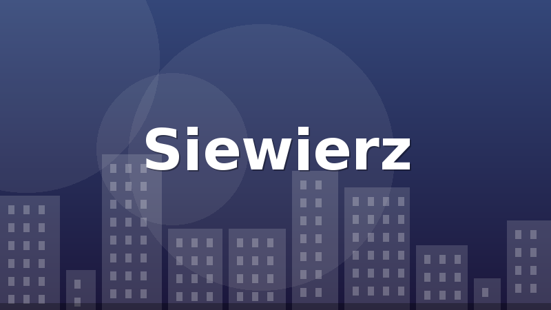 Siewierz