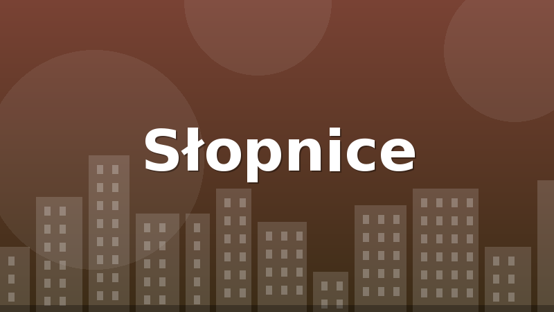 Słopnice